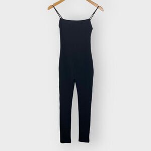Zara Womens Bodycon Jumpsuit | M | Black Back Cut Out